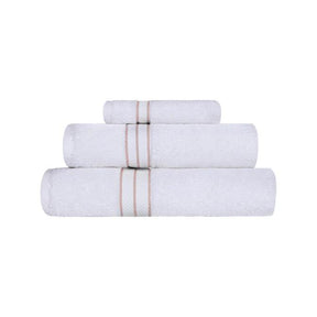 Ultra-Plush Turkish Cotton Absorbent Solid Assorted 3 Piece Towel Set - Towel Set by Superior - Superior 