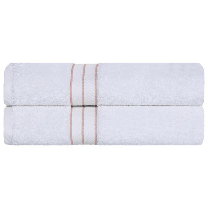 Ultra Plush Turkish Cotton Absorbent Solid 2 Piece Bath Sheet Set - Bath Sheet by Superior - Superior 