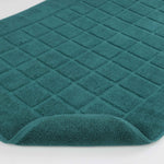 Nora Cotton Solid Absorbent Thick Checkered Washable Bath Mat Set of 2 - Bath Mats by Superior