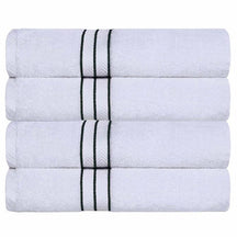 Ultra-Plush Turkish Cotton Super Absorbent Solid Bath Towel Set of 4 - Bath Towel by Superior - Superior 