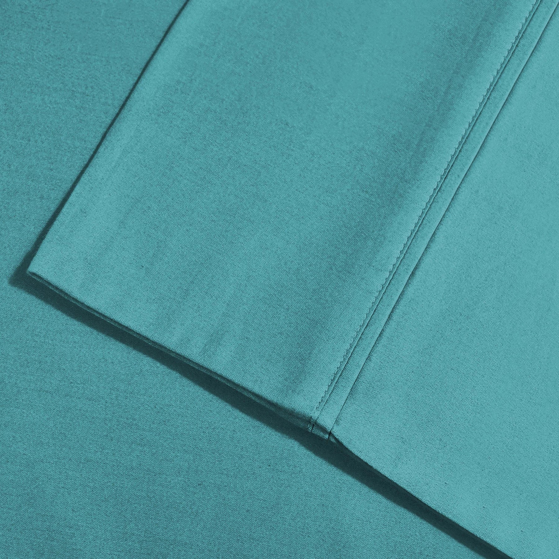 Cotton Blend 800 Thread Count Solid Pillowcase Set of 2 - Teal