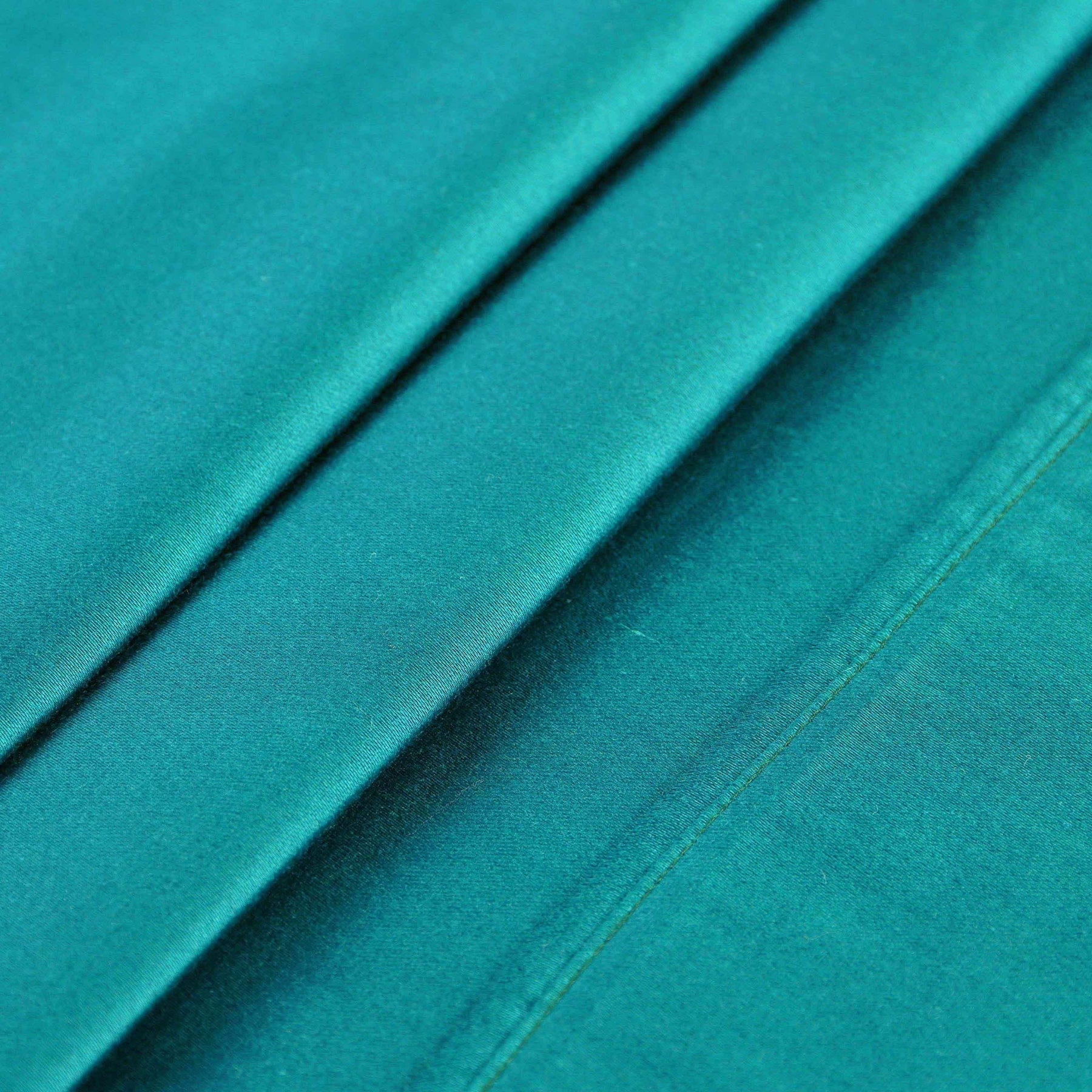 Egyptian Cotton 400 Thread Count Solid Deep Pocket Bed Sheet Set - Teal