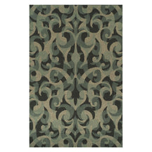 Aldaine Vintage Damask Indoor Outdoor Area Rug - Rugs by Superior - Superior 