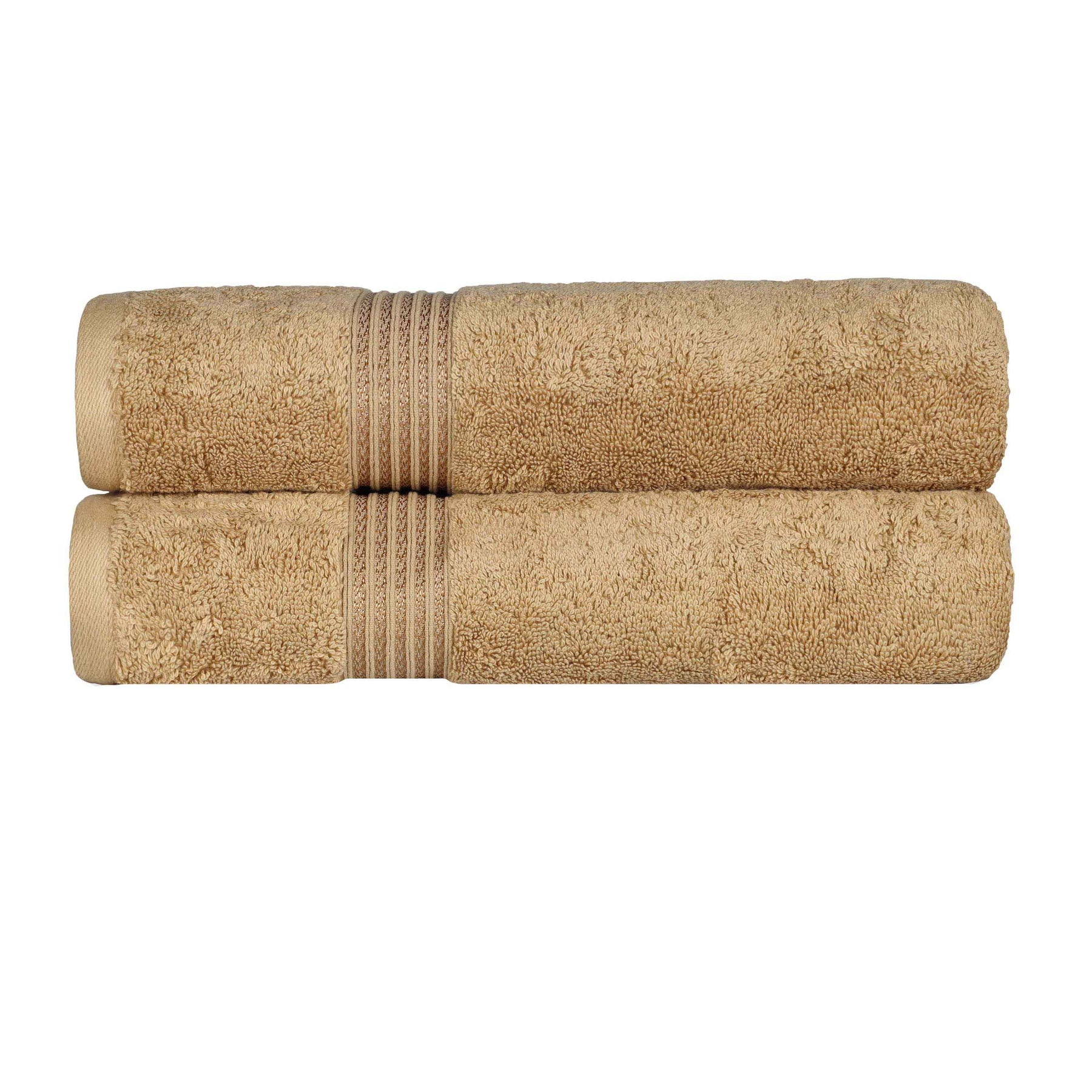 Heritage Egyptian Cotton Plush Absorbent Luxury Bath Towel Set of 2