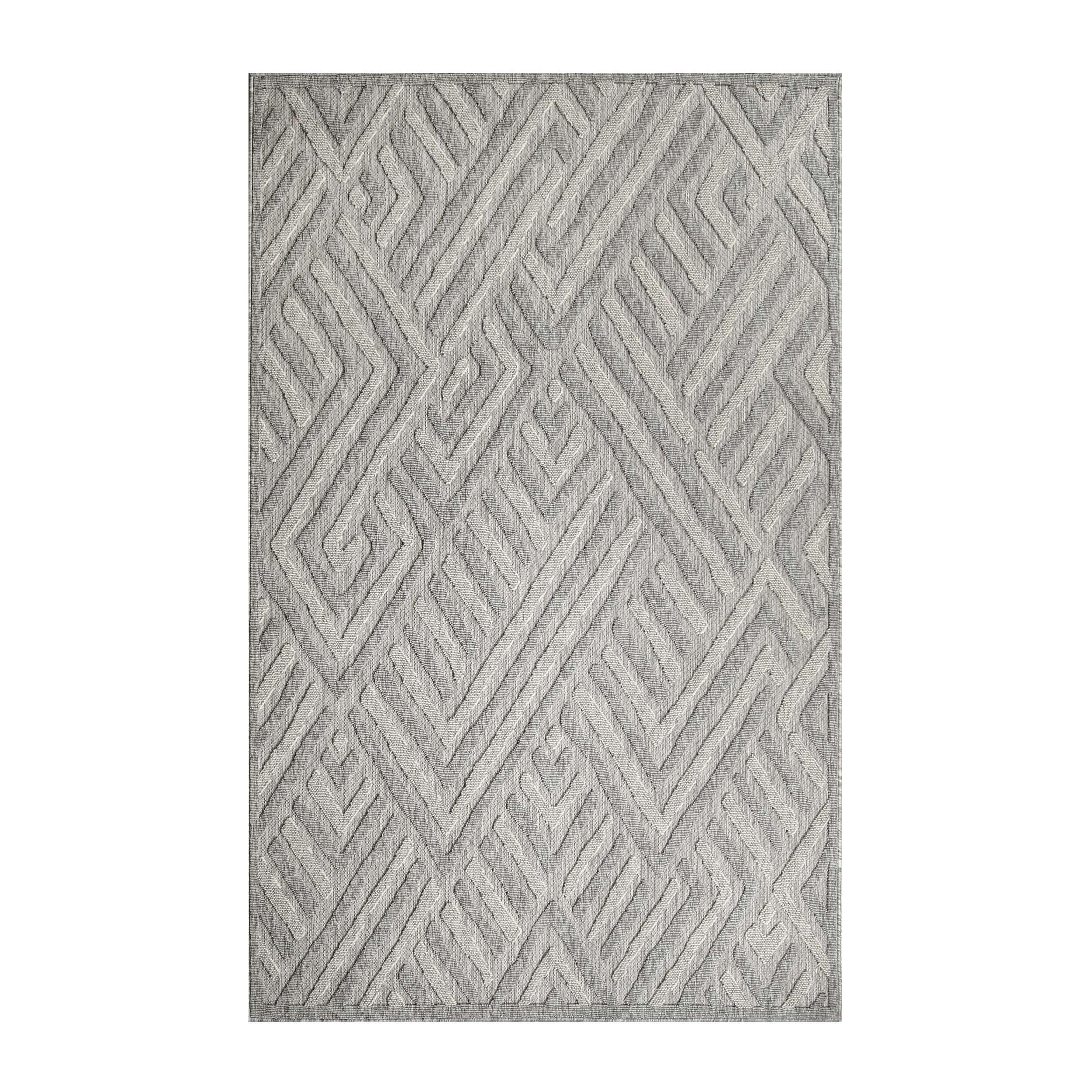 Wynn Modern Geometric Abstract Area Rug Indoor Outdoor Rugs - Rugs by Superior