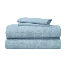 Melange Flannel Cotton Two-Toned Deep Pocket Warm Sheet Set