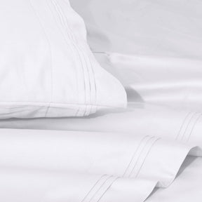 Egyptian Cotton 1000 Thread Count Solid Sheet Set Olympic Queen