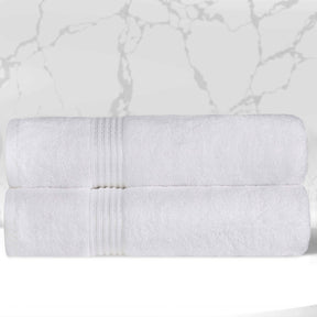 Heritage Egyptian Cotton Plush Absorbent Luxury Bath Towel Set of 2