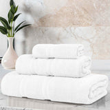 Smart Dry Zero Twist Cotton Medium Weight 3 Piece Assorted Towel Set - Towel Set by Superior