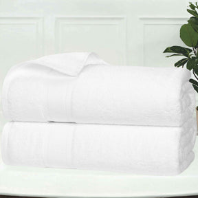 Belmont Zero Twist Cotton Medium Weight Soft Bath Towels, Set of 2