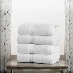 Madison Egyptian Cotton Pile Heavyweight 4 Piece Bath Towel Set