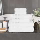 Hays Cotton Medium Weight 6 Piece Assorted Bathroom Towel Set - Towel Set by Superior