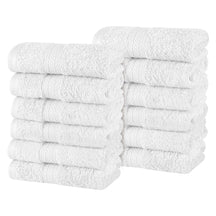 Atlas Cotton Absorbent Heavyweight Face Towel Washcloth Set of 12