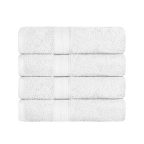 Ultra-Soft Rayon from Bamboo Cotton Blend 4 Piece Bath Towel Set - Bath Towel by Superior - Superior 