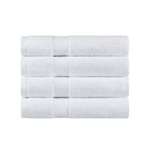 Egyptian Cotton Dobby Border Medium Weight 4 Piece Bath Towel Set - Bath Towel by Superior - Superior 