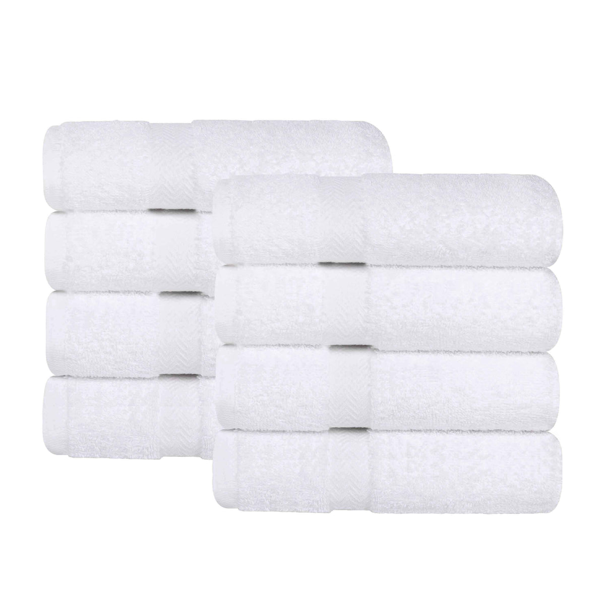 Eco-Friendly Cotton 8 Piece Hand Towel Set