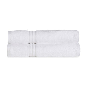 Heritage Egyptian Cotton Plush Absorbent Luxury Bath Sheet Set of 2