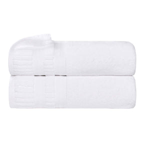 Venice Zero Twist Cotton Medium Weight Soft Bath Towels, Set of 2