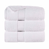 Niles Egyptian Giza Cotton Plush Thick Absorbent Bath Towel Set of 3 - Bath Towel by Superior