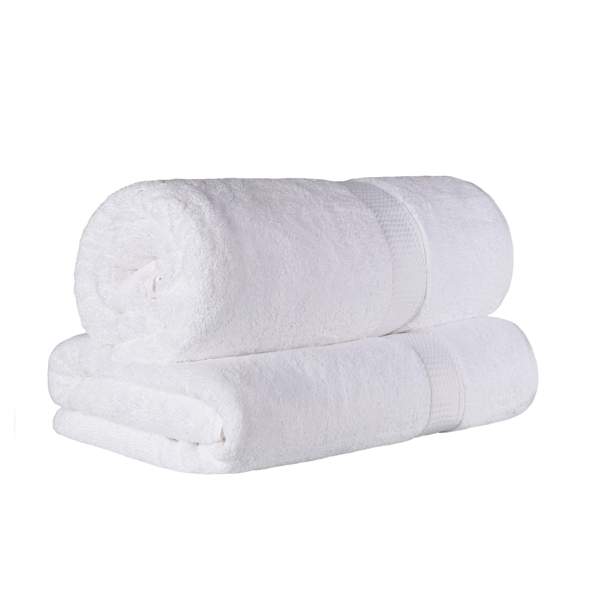 Madison Egyptian Cotton Pile Plush Heavyweight Bath Sheet Set of 2