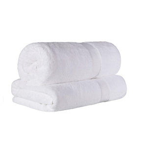 Madison Egyptian Cotton Pile Plush Heavyweight Bath Sheet Set of 2 - Bath Sheet by Superior