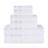 Hays Cotton Medium Weight 6 Piece Assorted Bathroom Towel Set - Towel Set by Superior