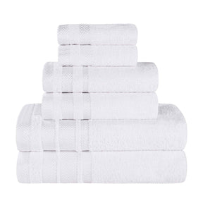 Hays Cotton Medium Weight 6 Piece Assorted Bathroom Towel Set