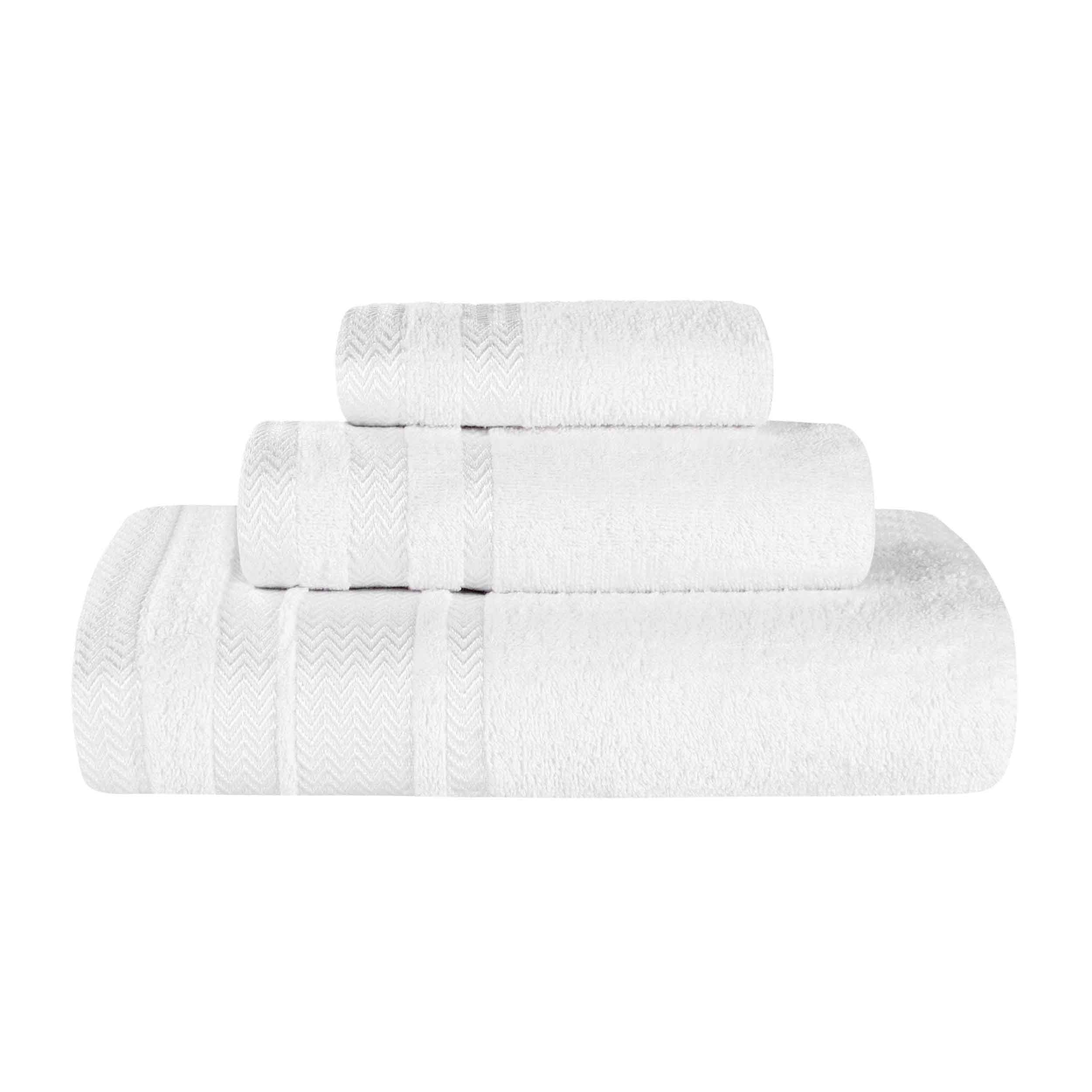 Hays Cotton Medium Weight 3 Piece Assorted Bathroom Towel Set - Towel Set by Superior