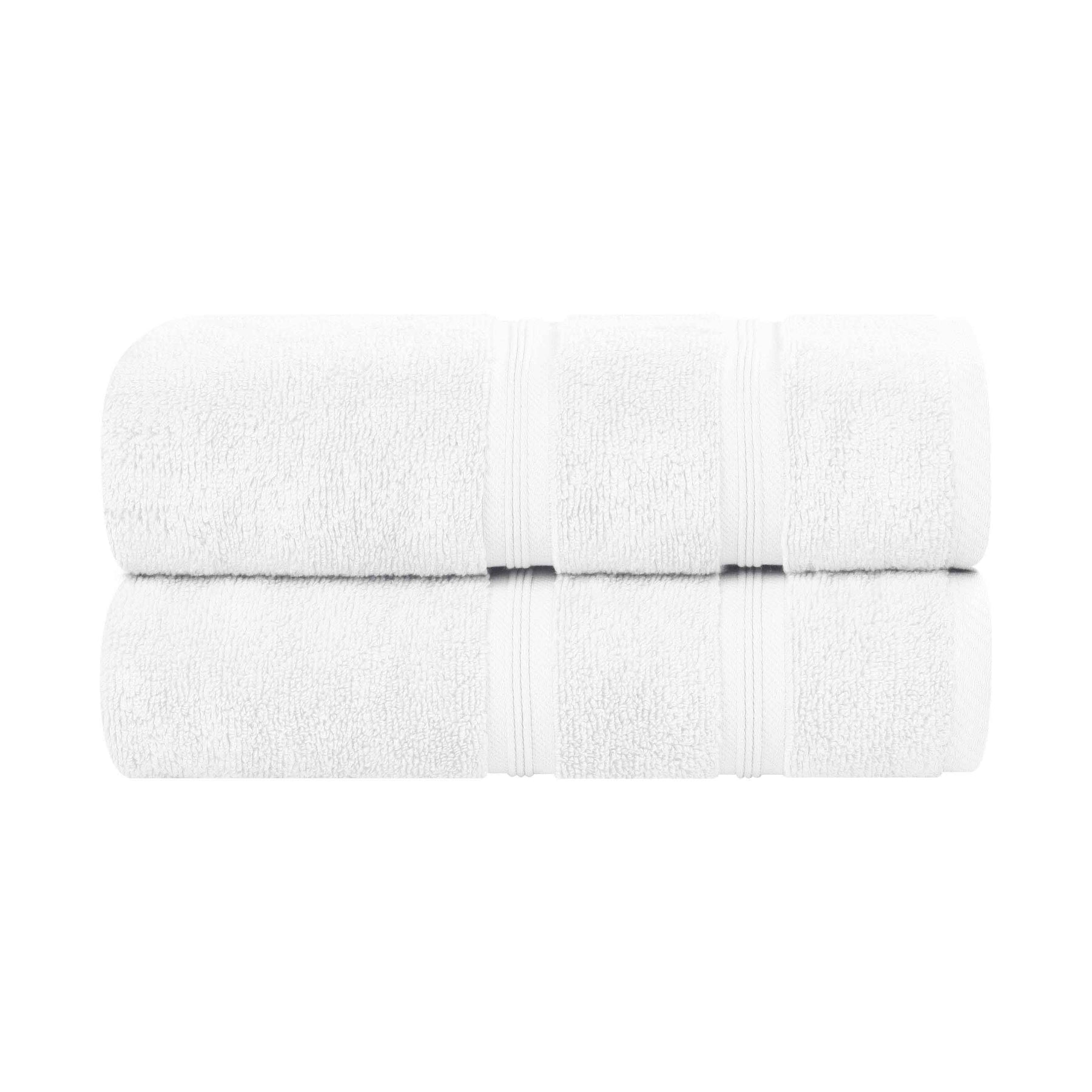 Smart Dry Zero Twist Cotton Medium Weight Bath Sheets, Set of 2