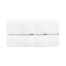 Smart Dry Zero Twist Cotton Medium Weight Bath Sheets, Set of 2