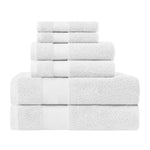 Turkish Cotton Highly Absorbent Solid 6 Piece Towel Set - Towel Set by Superior