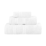 Smart Dry Zero Twist Cotton Medium Weight 3 Piece Assorted Towel Set - Towel Set by Superior