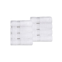 Heritage Egyptian Cotton Plush Luxury Hand Towel Set of 8