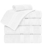 Smart Dry Zero Twist Cotton Medium Weight 6 Piece Assorted Towel Set - Towel Set by Superior