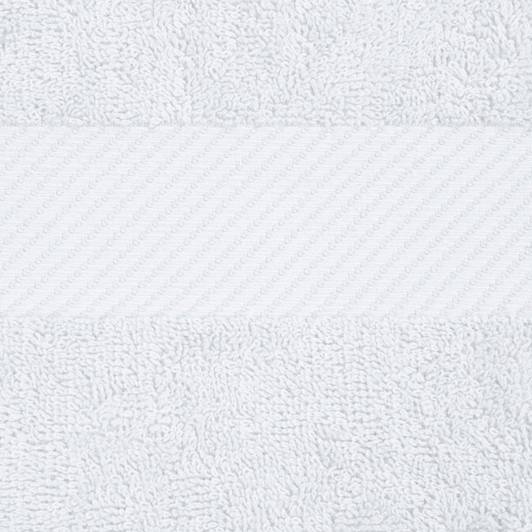 Kendell Egyptian Cotton Quick Drying 3 Piece Towel Set - White