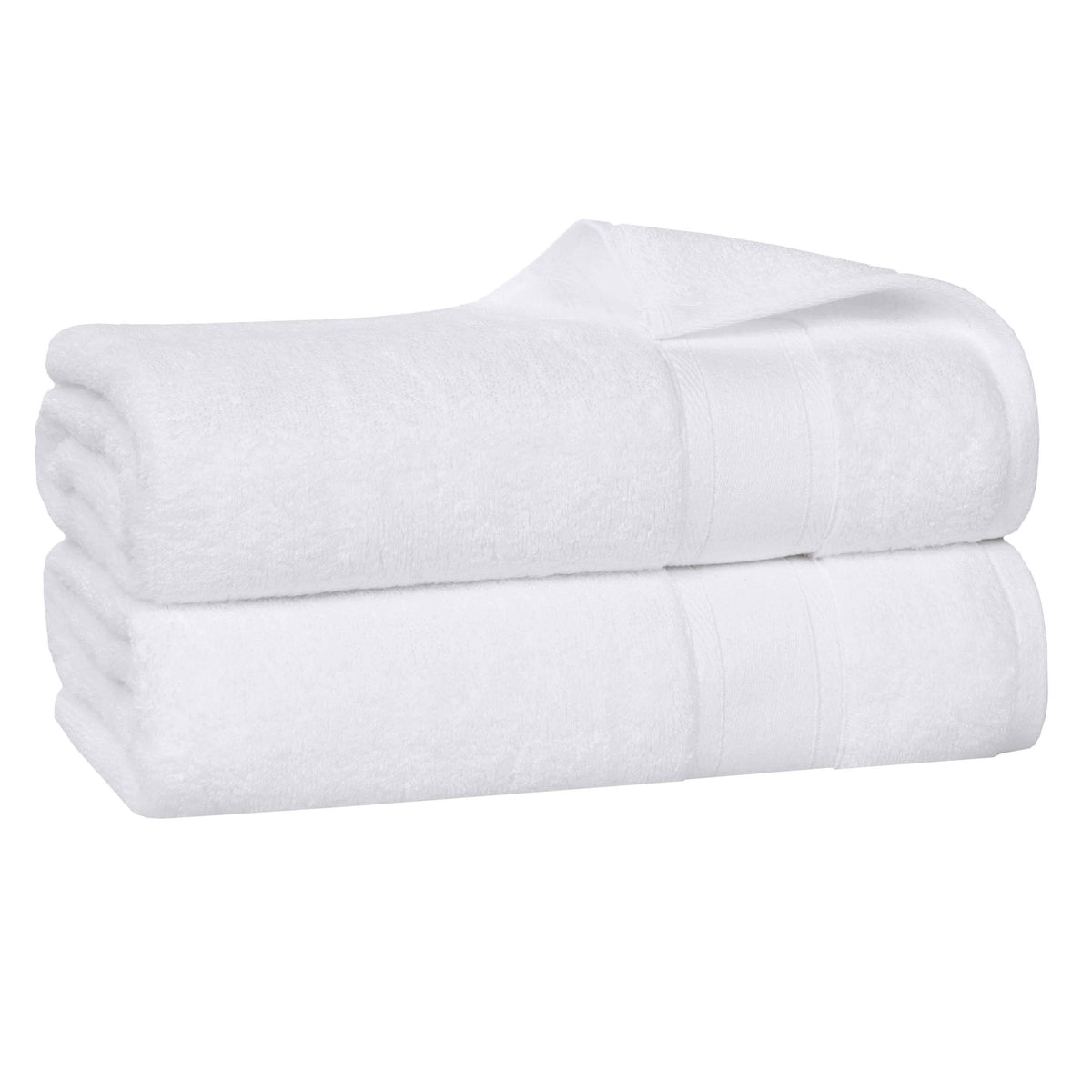 Belmont Zero Twist Cotton Medium Weight Soft Bath Sheets, Set of 2