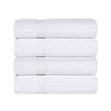 Cotton Highly Absorbent Eco-Friendly Quick Dry 4 Piece Bath Towel Set - Bath Towel by Superior