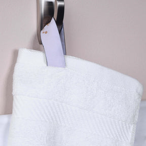 Kendell Egyptian Cotton Quick Drying 3 Piece Towel Set - White