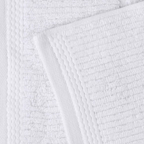 Milo Smart Twist Cotton Solid Ribbed Bath Towels, Set of 2