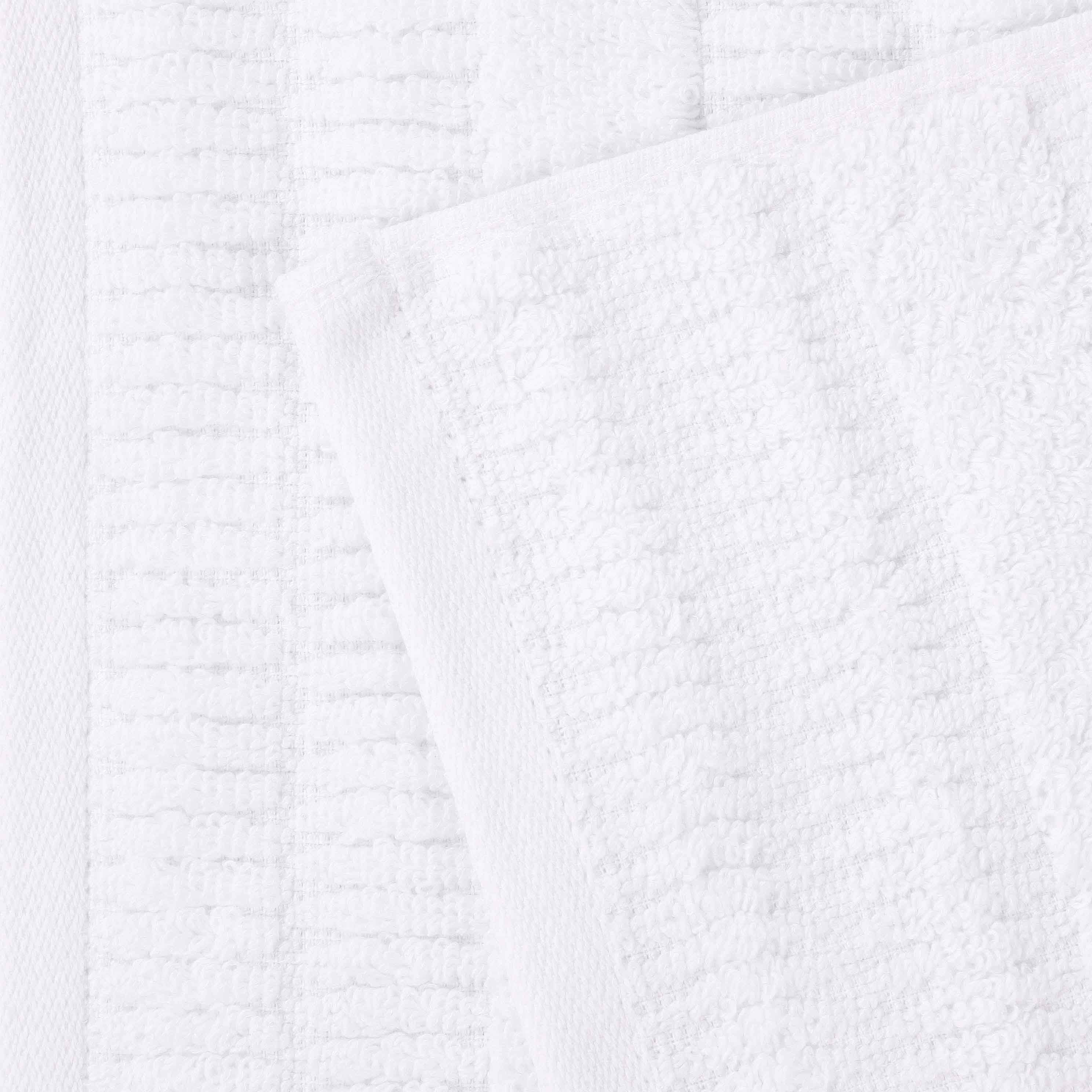 Mika Smart Twist Cotton Solid Textured Ribbed Bath Sheets, Set of 2 - Bath Sheet by Superior