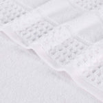 Napa Zero Twist Cotton Solid Waffle Honeycomb Bath Towel Set of 3 - Bath Towel by Superior