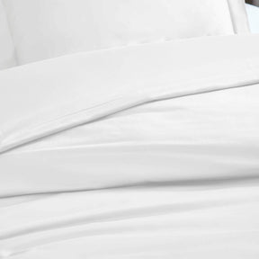 1200 Thread Count Egyptian Solid Cotton Duvet Cover Set