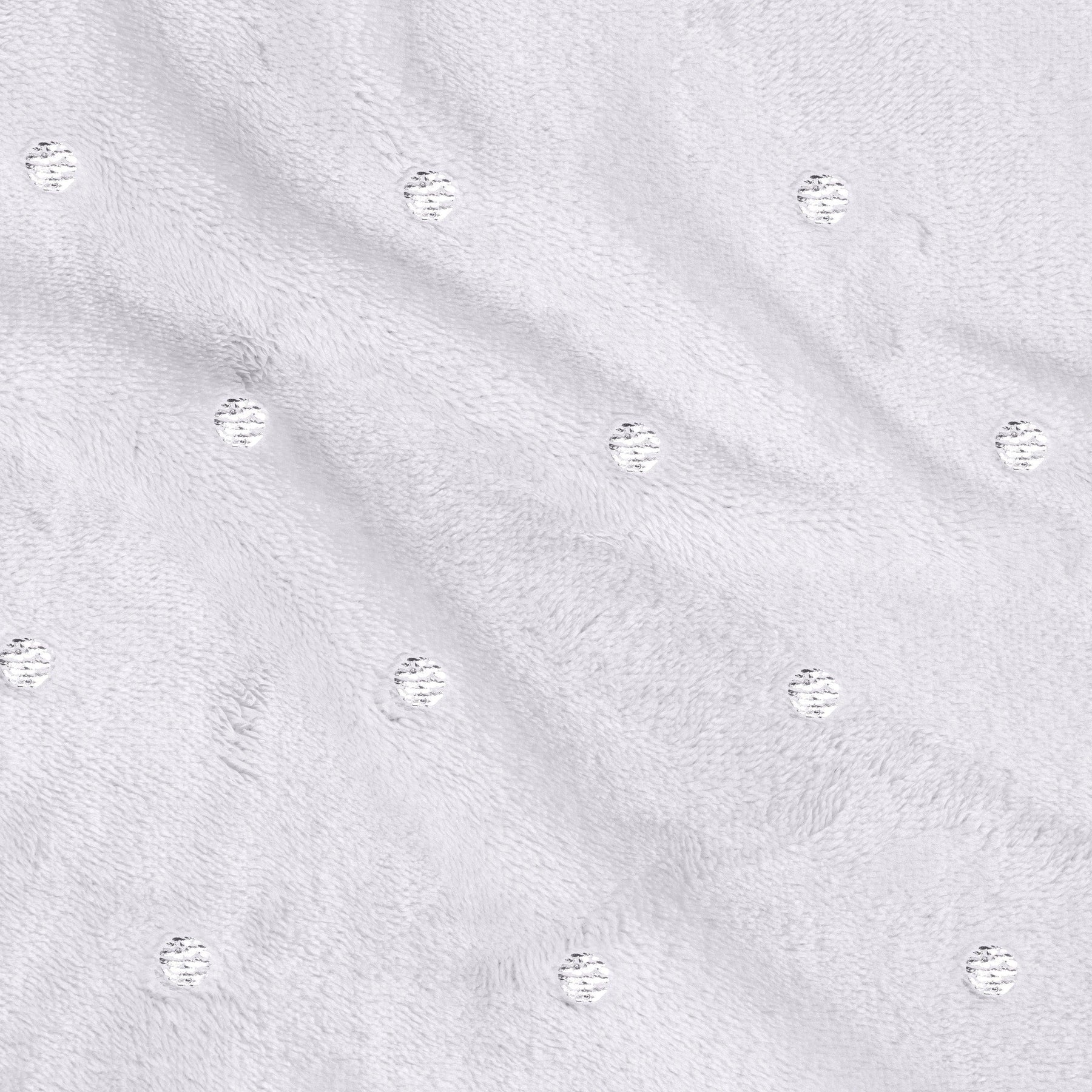 Fleece Plush Medium Weight Fluffy Soft Decorative Blanket Or Throw - White