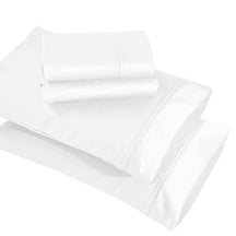 Egyptian Cotton 850 Thread Count Solid Deep Pocket Bed Sheet Set - White