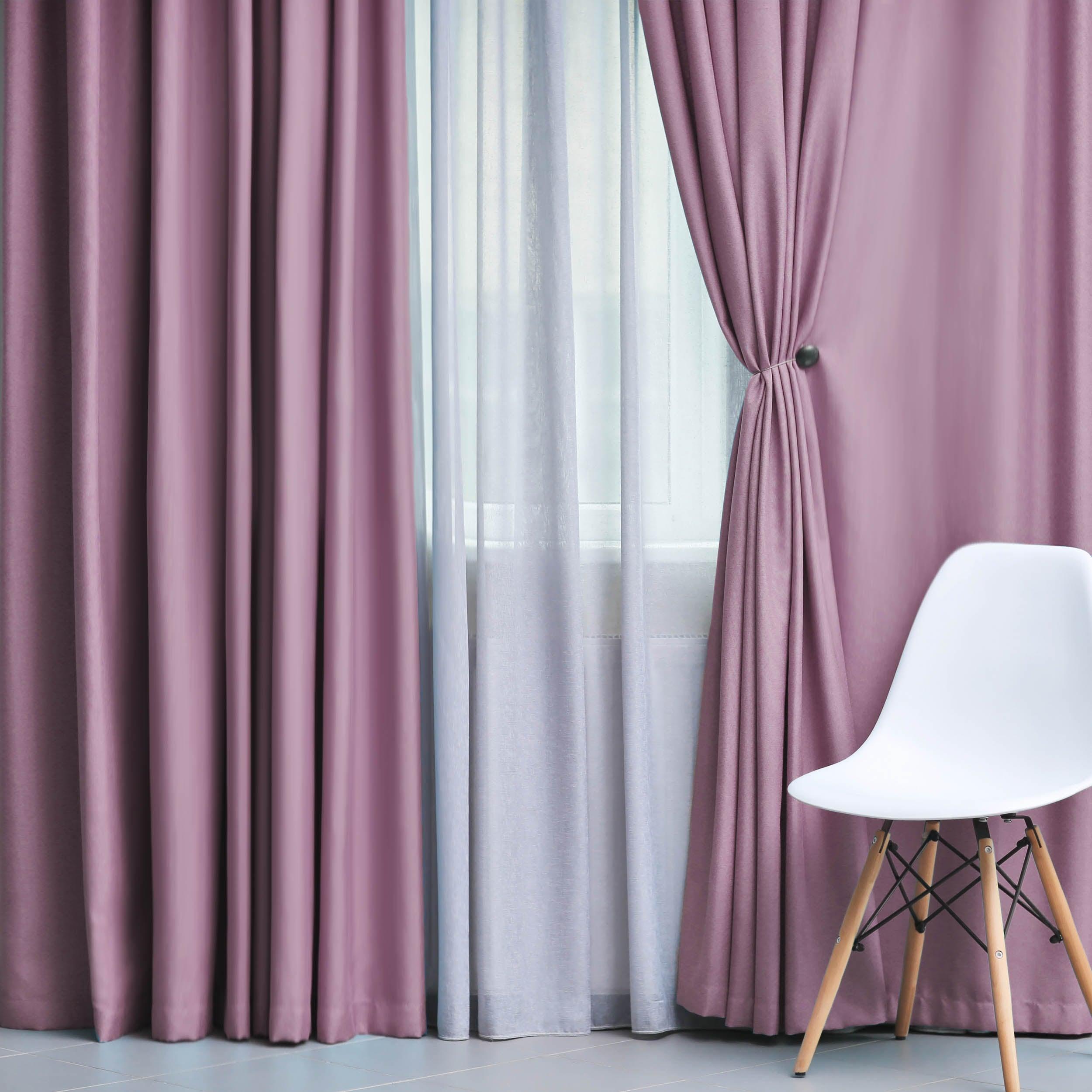 Solid Machine Washable Room Darkening Blackout Curtains, Set of 2 - Blackout Curtains by Superior