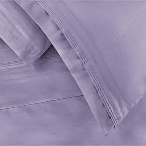 Egyptian Cotton 650 Thread Count Eco-Friendly Solid Sheet Set - Wisteria