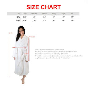 Classic Women's Bath Robe Turkish Cotton Bathrobe with Adjustable Belt - Bath Robe by Superior - Superior 