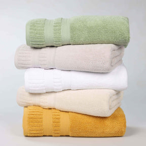 Venice Zero Twist Cotton Medium Weight Absorbent 12 Piece Towel Set