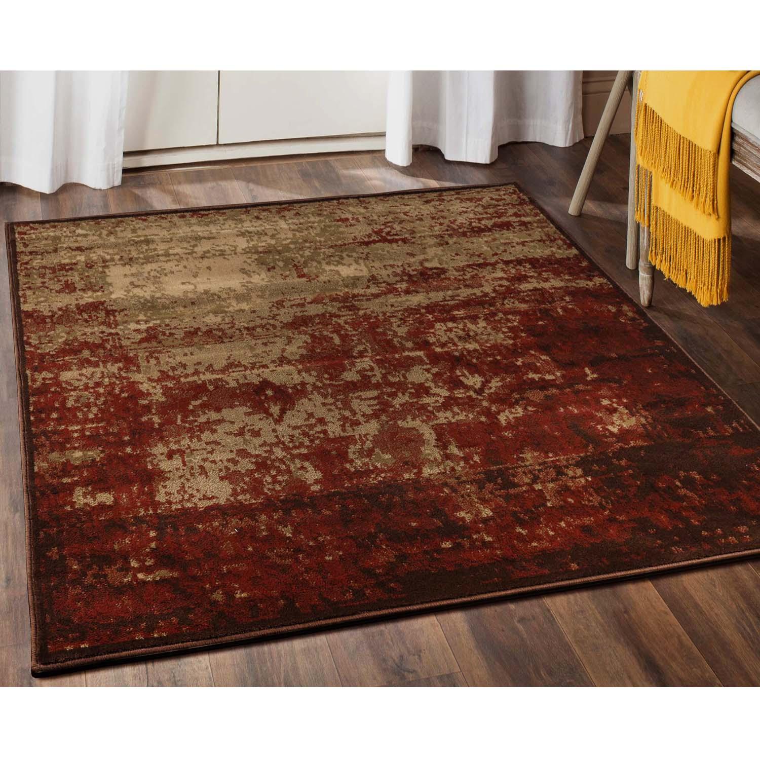 Afton Acid Wash Gradient Indoor Area Rug or Runner Or Door Mat - Rugs by Superior