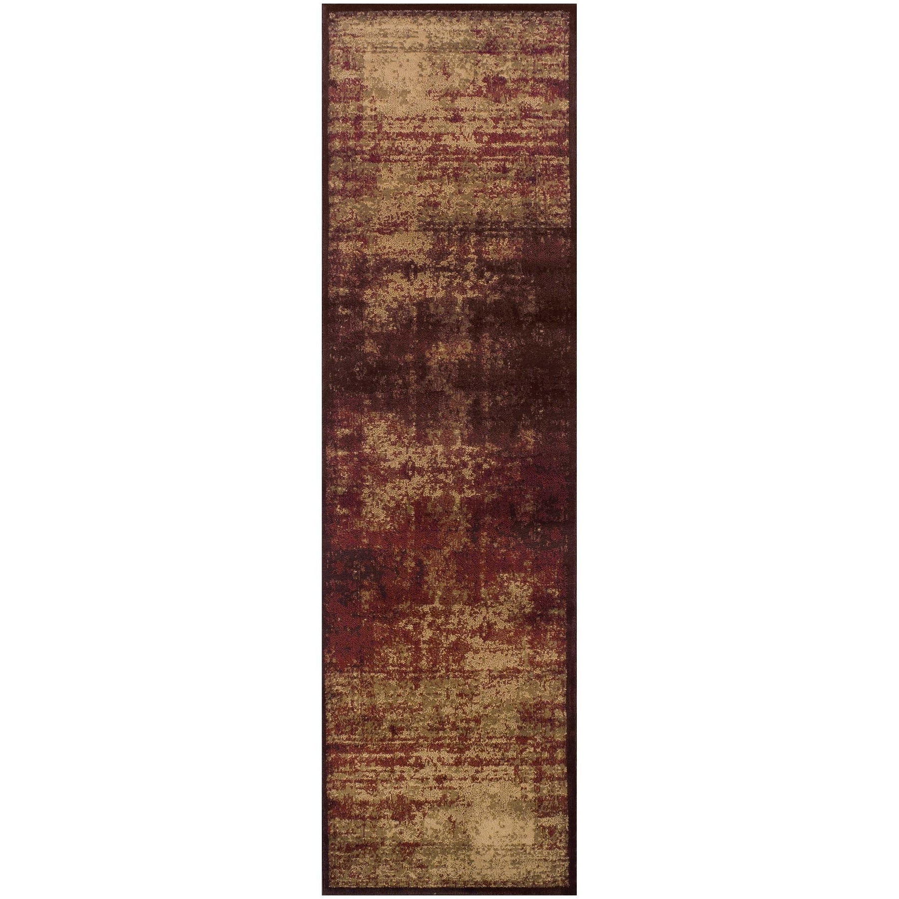 Afton Acid Wash Gradient Indoor Area Rug or Runner Or Door Mat - Rugs by Superior